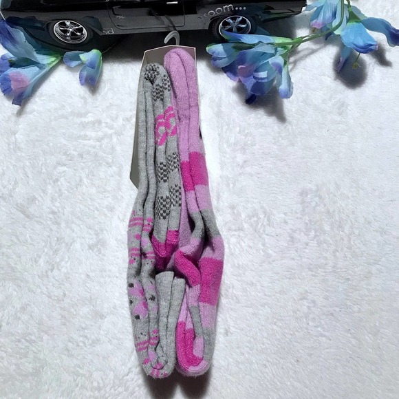 Champion C9 NWT 2 Pairs Over the Calf Socks for Girls L (4-9) - Picture 3 of 7